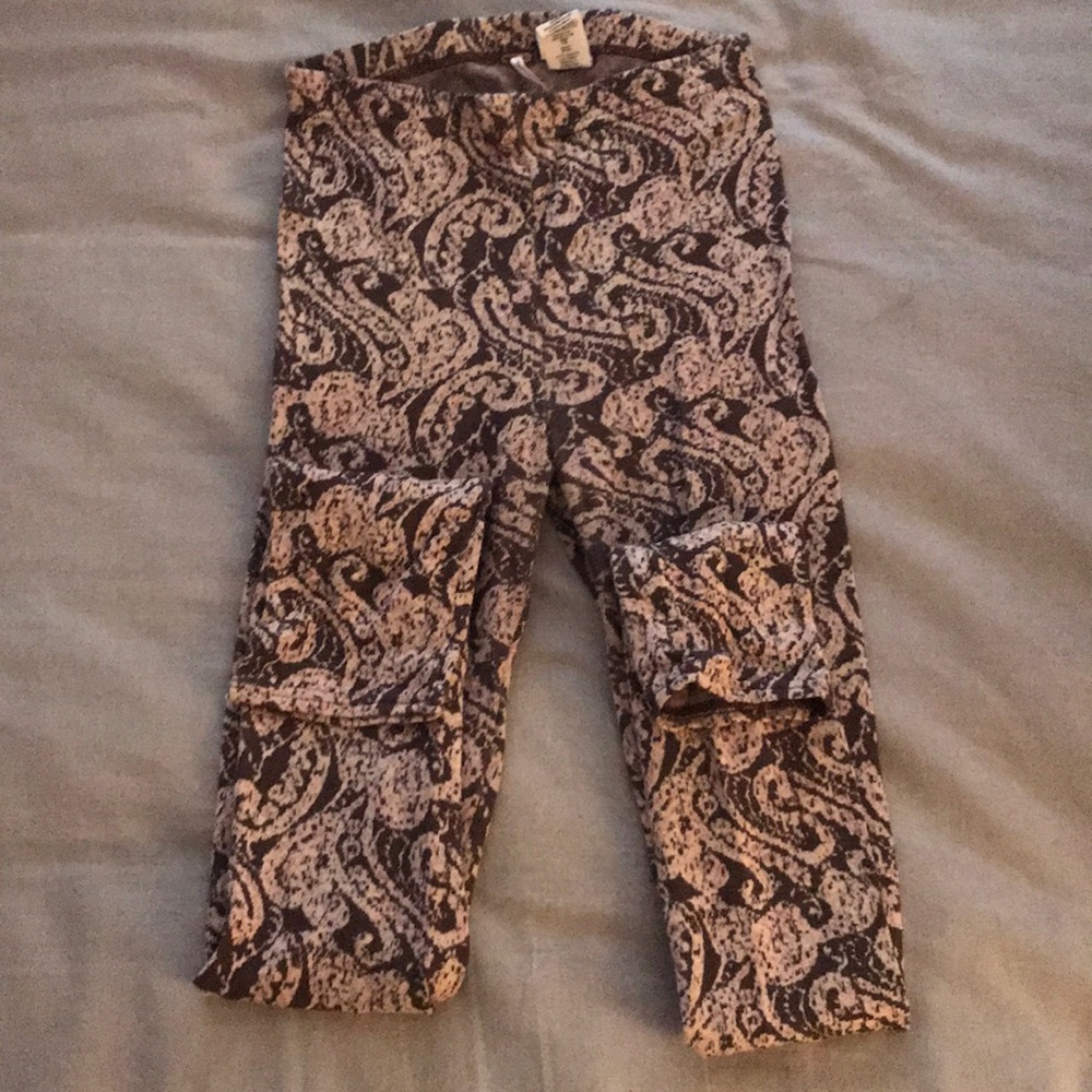 Free People Printed Leggings